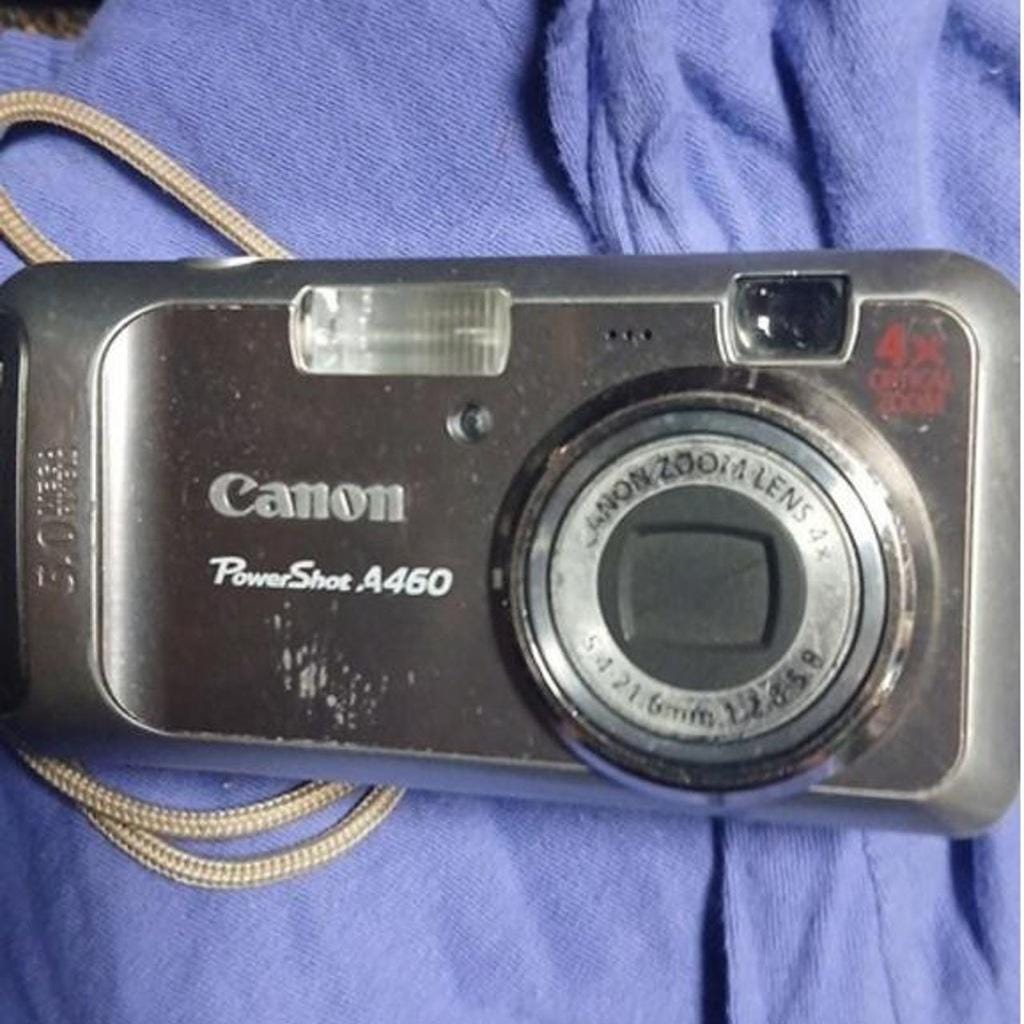 Canon PowerShot A430、A460 デジタルカメラ　ジャンク Canon PowerShot A460 Digital Point and Shoot Camera