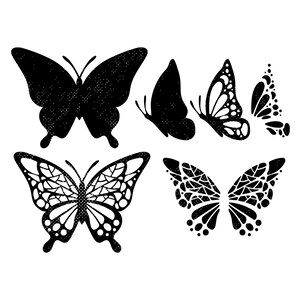 Papillon SVG, fichier coupé, simple papillon svg pour cadeau de maman
