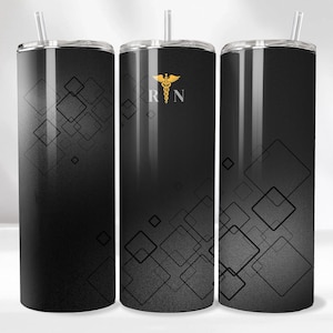 Männliche Krankenschwester Wertschätzung 20 Unzen Skinny Tumbler Sublimation Design Digitaler Download PNG Instant DIGITAL Krankenschwester Nursing, RN Tumbler Wrap
