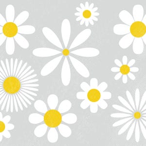 デイジー SVG バンドル、SVG ファイル、デイジー クリップアート、花の png および dxf、デジタル ダウンロード、クラフト作成、デイジー バンドル、花柄、花のデザイン