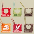 F1 Driver Bread Clip Keychain product logo