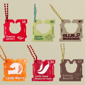 F1 drivers keychain - Etsy 日本