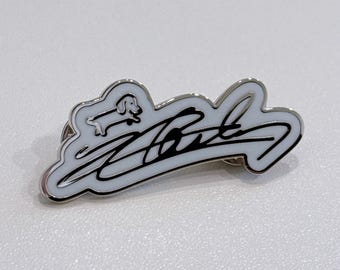 Charles Leclerc autograph pin