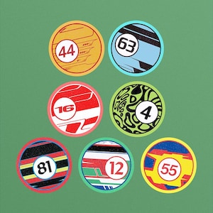 Driver Ball Stickers (1piece)
