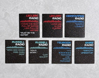 F1 Team Radio Sticker