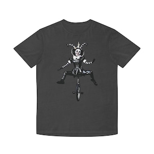 Circus Nightmare Shirt, Unisex Tee, Faded Black T-Shirt, Distressed Circus Apparel, Vintage Circus Graphic Top