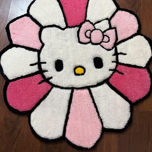 Murakami flower rug - Etsy 日本
