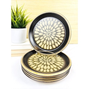 Vintage Mikasa Stone Valley Catalina F4801 Stoneware Salad Plates - Set of 5