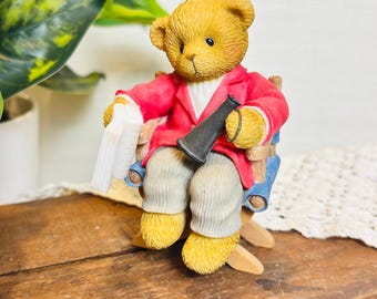 651427 We Bear Thanks Cherished Teddies, With Box, Figure Figurine