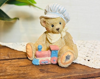 651427 We Bear Thanks Cherished Teddies, With Box, Figure Figurine