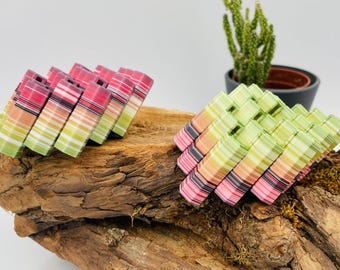 StrataStack Hex – Sanfter Fidget in Hexagon-Form für konzentriertes Arbeiten - Anti-Stress, Fidget | 3D Druck