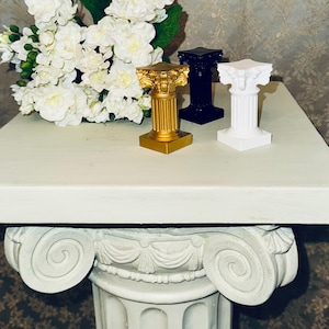 Miniature Corinthian Column, Dollhouse Miniatures, Column, Miniatures
