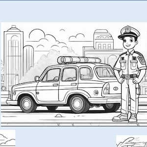 Coloring pages for children, DIY, coloring pages for boys, digital download
