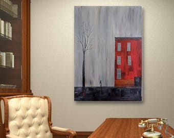 painting on canvas