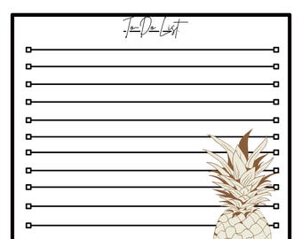 Pineapple To-Do List