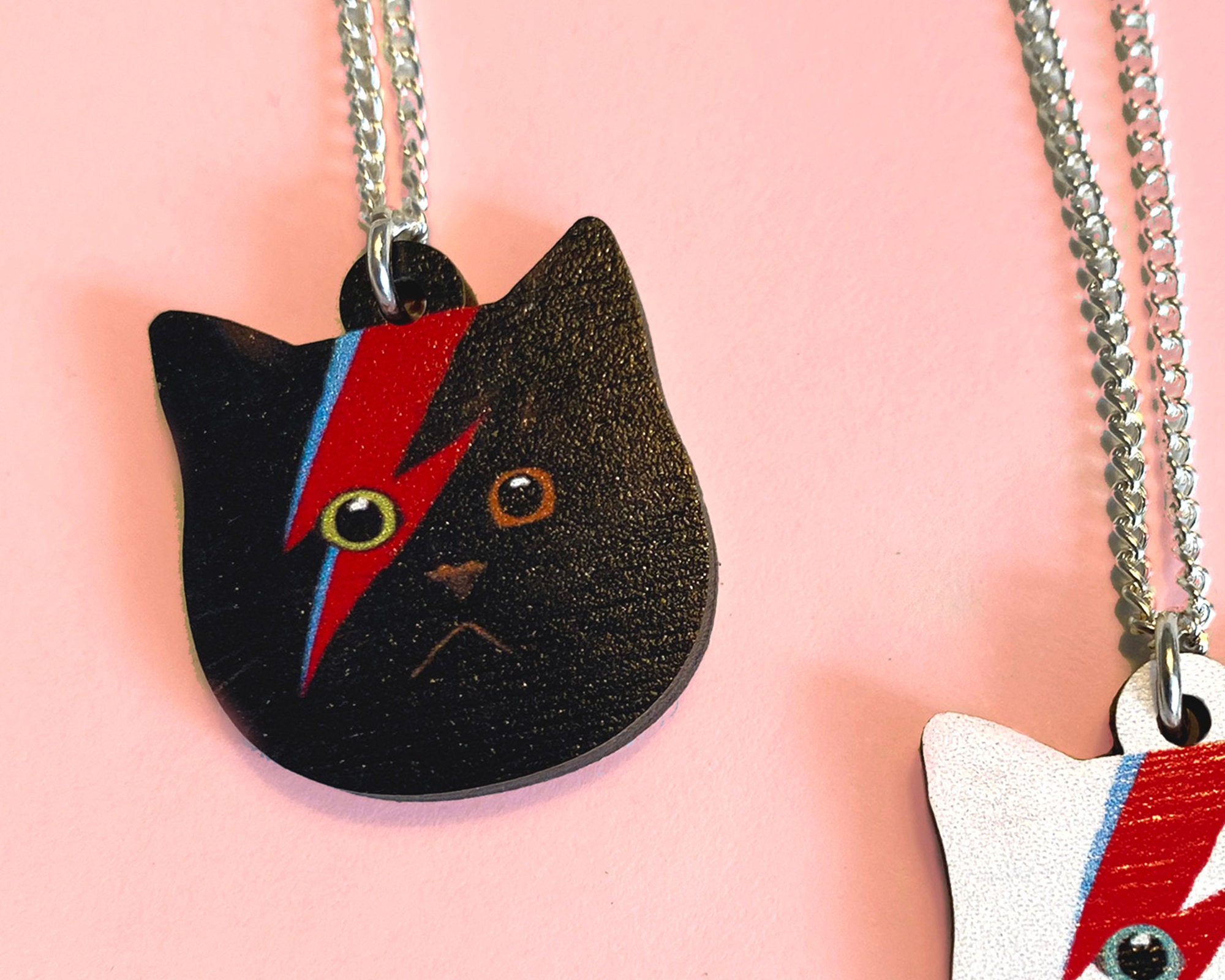 David Bowie 猫　オーナメント アスティエ　アシュペ レア David Bowie Cat Toy - Etsy