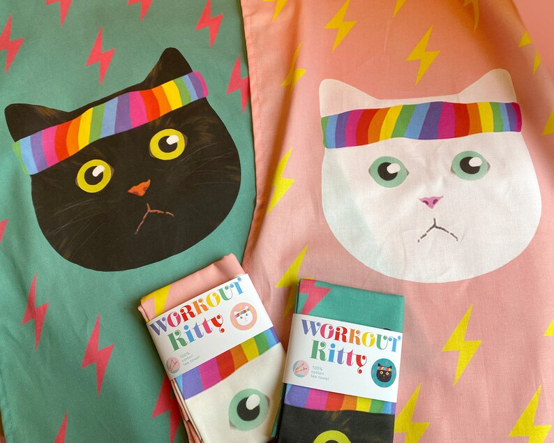 Rainbow Headband Cat Mug with Hand Sublimated Print for LGBTQ Pride or Cat Lovers' Birthday Present. image 8