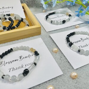 Simple and fashionable,10mm Glazed bead,healing bracelet,Christmas gift