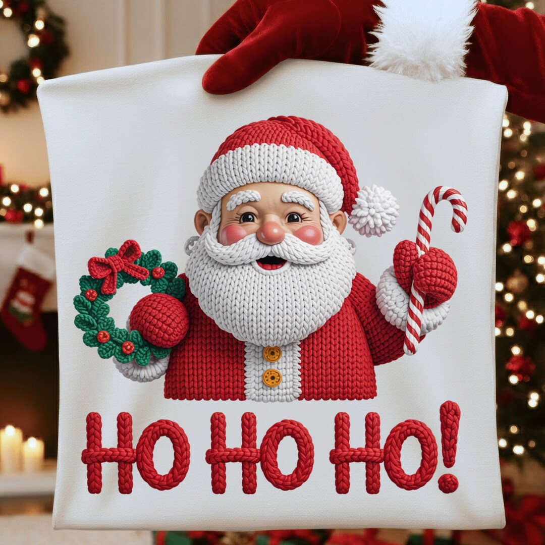 Ho Ho Ho Papai Noel PNG – Design natalino moderno e divertido com Papai ...