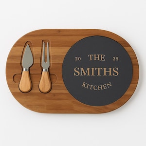 Personalized Charcuterie Board, Engraved Cheese Platter, Custom Cutting Board for Home, Wedding Gift, Kitchen Decor, Customized Home Gifts