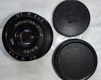 Lente Industar-50-2, URSS