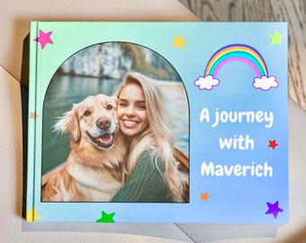 Álbum de fotos de perros Álbum de fotos de perros Álbum de fotos de mascotas personalizado Álbum de fotos de perros personalizado Regalo para mamá perruna