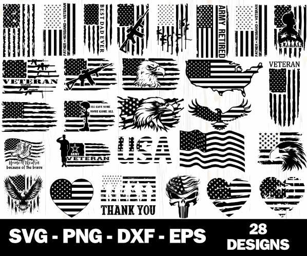 American Flag SVG, We The People Right Constitution Veteran Army SVG Bundle, Distressed Flag svg, Patriotic Flag svg, Patriotic Flag svg png