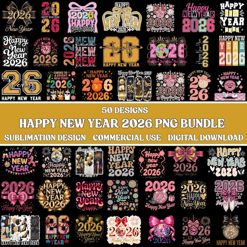 New Years Tshirt Design - Etsy Singapore
