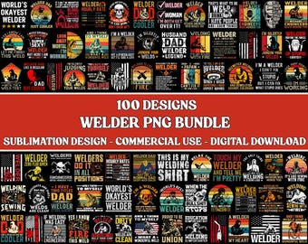 100+ Welder PNG Bundle, Welding Shirt, Industrial Tools, Hard Hat, Metalwork Art, Digital Download