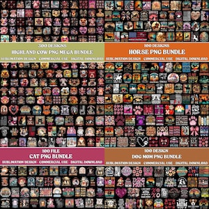 1500+ Animals Png Mega Bundle, Funny Qoutes Tshirt, Sarcastic Designs, Commercial Use, Digital Download image 3