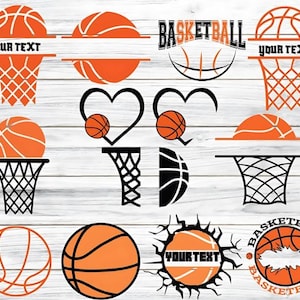 Basketball SVG Bundle, Basketball Monogram Svg, Basketball Name Svg, Basketball Team Svg, Basketball Design Svg, Cut Files, Cricut, Png, Svg