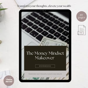 Money Mindset Transformation Workbook - Build Wealth - Change Your Life | 12 Exercises to Cultivate Abundance | Money Journal