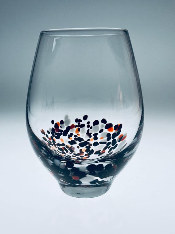 6er Set Weingläser Weinglas Design Johanna Jelinek Handarbeit 1990er Ikea Punkte