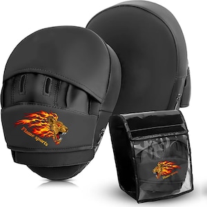 Premium Quality Punching Mitts Ideal Padding & Stability Boxing Mitts for Martial Arts incl Carry Bag Focus Pads for Boxing Gift for him/her