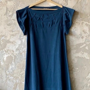 Extra Large, Folded Swing Dress in Teal- ready to ship