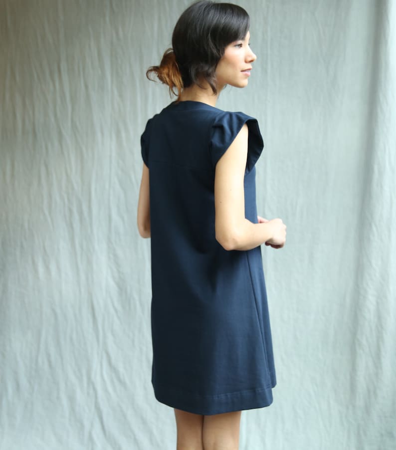 Flirty Swing Tunic Top, Script main image 1