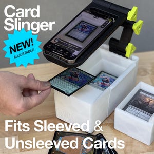 CardSlinger - V5 - Card scanning tool for MTG, Pokemon & TCG Cards - For ManaBox App - Quickly scan cards. Works with Sleeved + Un-Sleeved