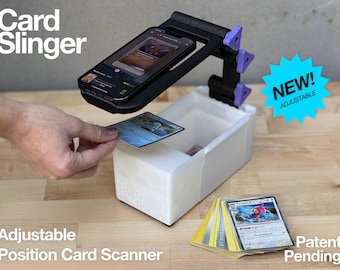 TCG Card Scanning Accessory For ManaBox App - Adjustable Phone Holder For Fast Scanning & Pricing TCG Cards MTG Card Scanner Stand TCG Card Scanning Accessory For ManaBox App - Adjustable Phone Holder For Fast Scanning & Pricing TCG Cards MTG Card Scanner Stand