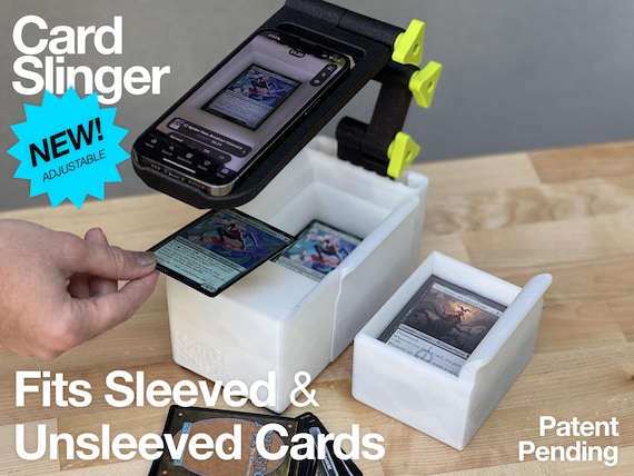 mtg card scanner online Card Scanner Pro Max–Card Scanner Stand for MTG & TCG, Scan Sleeved &
