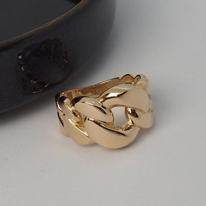 14k Solid Gold Ring, 14k Womans Rings, Statement Rings, Stackable Rings, Womans Rings, 14k Rings, 14k Gold Jewelry, 14k Golf Jewelry Gift