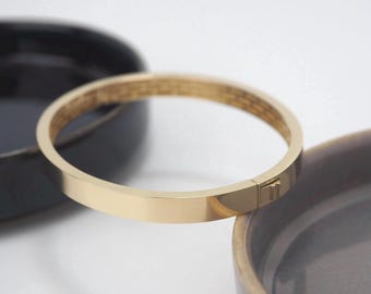 14k Bangle Bracelet, Gold Bangle, 14k Cuff Bracelet, Engraved Bangle, 14k Gold Jewelry, Gift For Her, 14k Gold Jewelry Gift, 14k Bangles