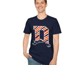 Denver Football Shirt, Denver Fan Shirt, Denver D Shirt, Game Day Tee, Tailgate Shirt, Denver Football Gift, Football Fan Tee
