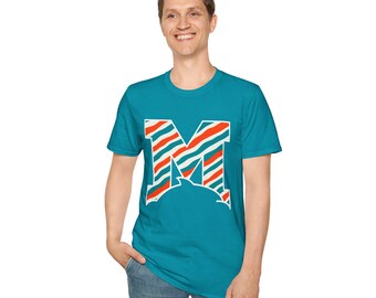 Miami Football Shirt, Miami Fan Shirt, Dolphins Game Day Tee, Tailgate Shirt, Miami Football Gift, Football Fan Tee