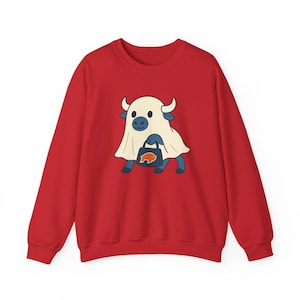 Halloween Ghost Sweatshirt Buffalo football sweatshirt, Bills Football Pullover, Sports Fan Gift, Go Bills shirt, Game Day Outfit