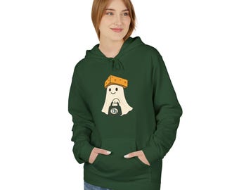 Green Bay Football Ghost Hoodie: Halloween Packers Fan Apparel