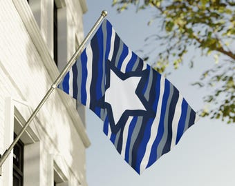 Dallas Football Flag 4 SIZES, Dallas House Flag, Dallas Football Fan, Football Lovers, Sports Fan Gift Cowboy Tailgate Flag