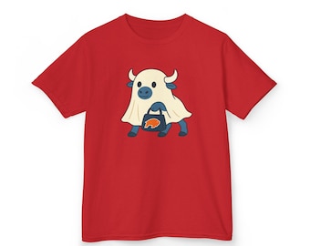 Halloween Geist T-Shirt Billy Buffalo Fußball-T-Shirt für Kinder, Bills Fußball-Shirt, Sport-Fan Geschenk, Go Bills Shirt, Jugend Spieltag Outfit