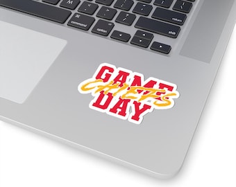Kansas City Game Day Sticker: Vinyl Decal for Chiefs Football Fans