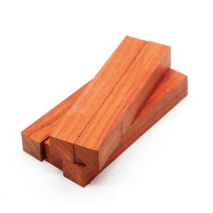 Padauk Pen Blanks Variety Pack - 5 Pack Pen Blanks for Pen Makers & Pen Making - Exotic Wood Pen Blanks