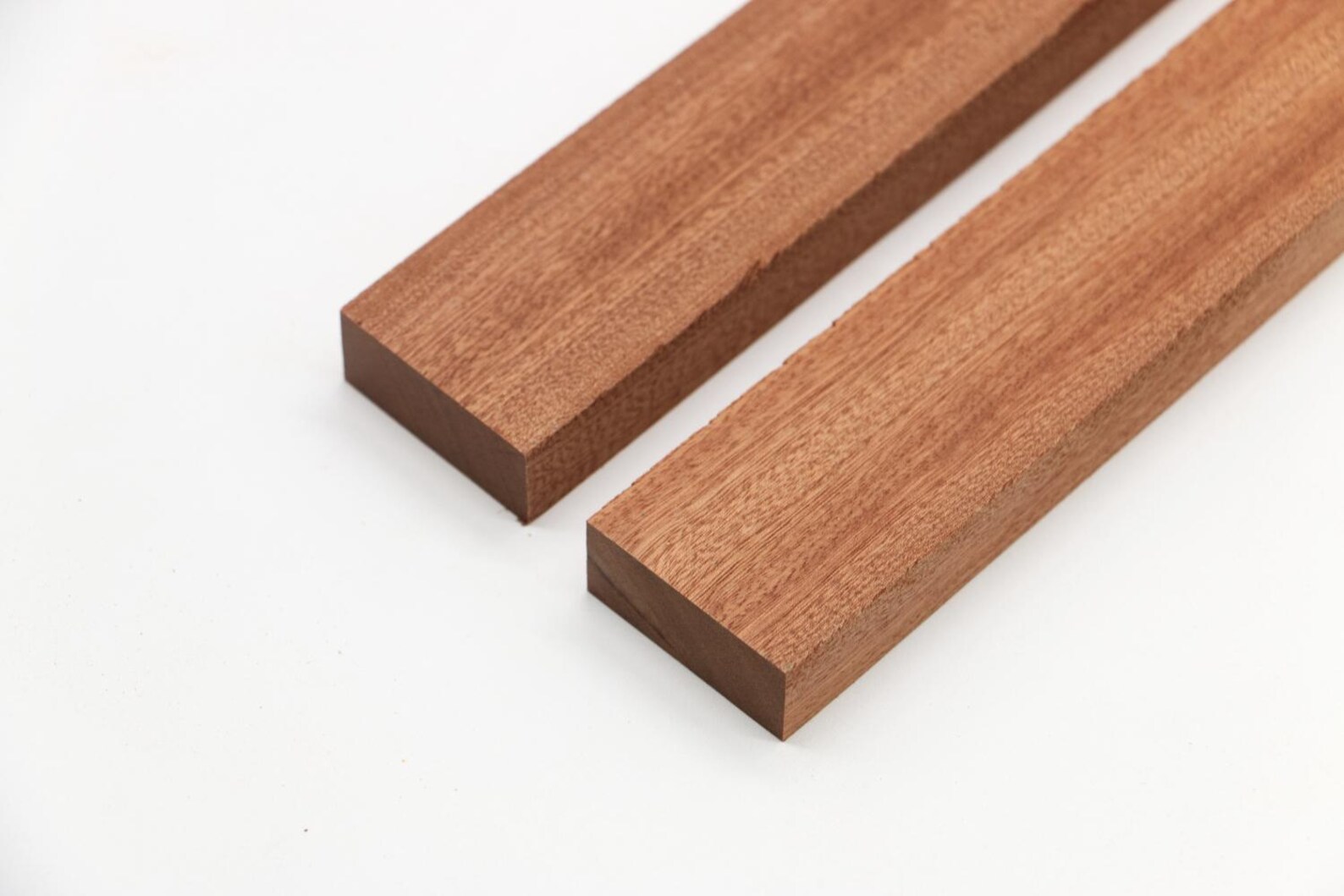 Sapele Wood Cutting Board Blanks – 3/4" X 2" X 18" (5-Pack) – Exotic Wood Zone